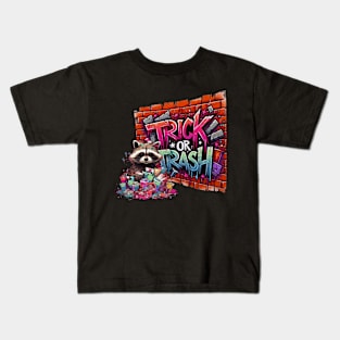 Trick or Trash Kids T-Shirt